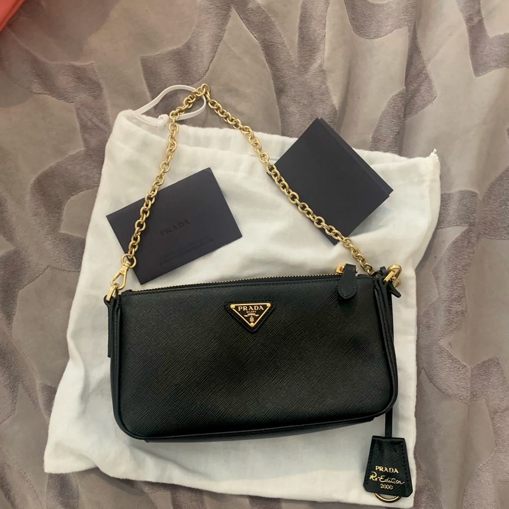 Prada bag with shoulder strap included :)